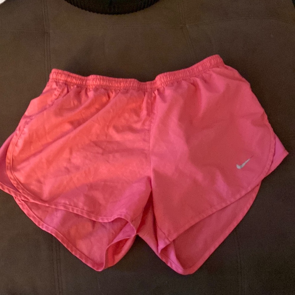 Pink Nike dri-fit shorts